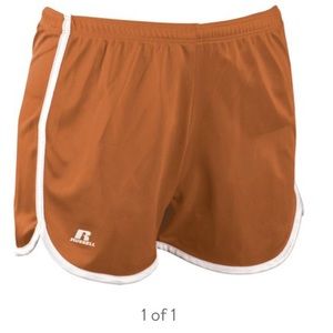 Russel Orange Dazzle Cheer Shorts